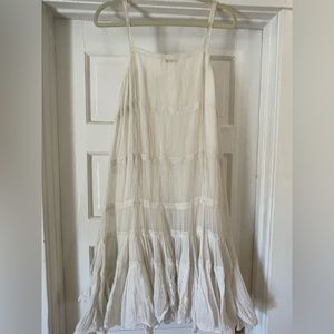 White delicate dress